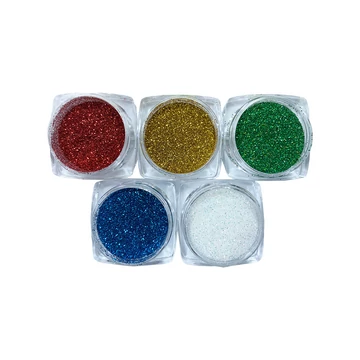 Pulbere de stralucire set 5 buc Craciun