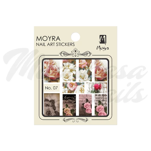 Autocolant Moyra no. 07