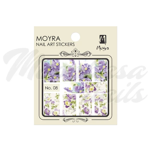 Autocolant Moyra no. 08