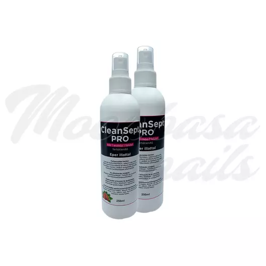 CleanSept Pro - Dezinfectant pentru mâini, unelte și suprafețe 2x250 ml Miros de căpșuni