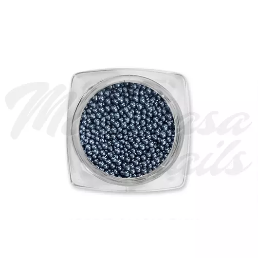 Margele tip caviar  #105 Gri grafit