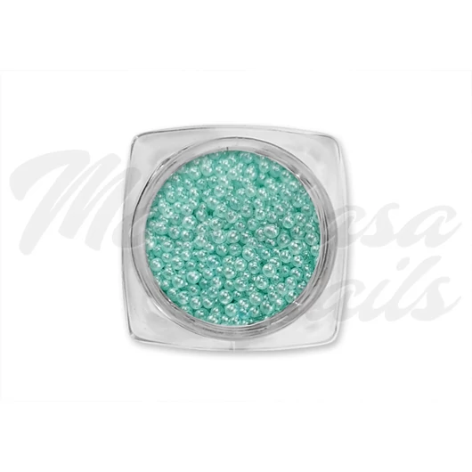 Margele tip caviar  #123 Verde turcoaz