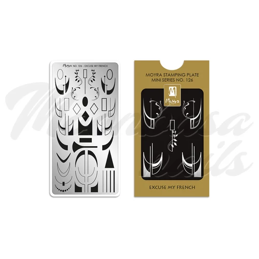Mini printing plates 126 Excuse my French