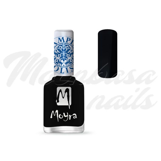 Lac de imprimare Moyra 12ml SP 06 Negru