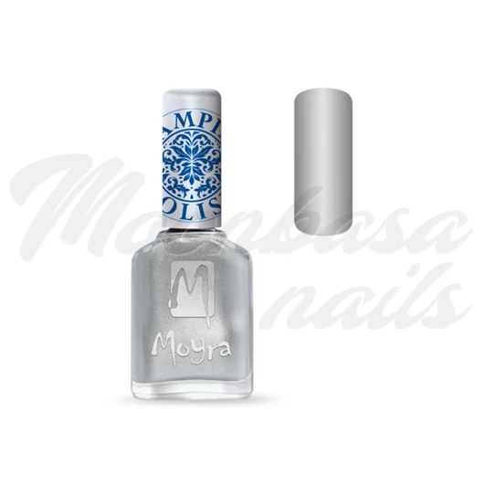 Lac de imprimare Moyra 12ml SP 08 Silver