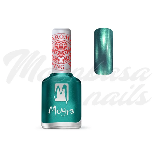 Lac de imprimare Moyra 12ml SP 27 Chrome Green