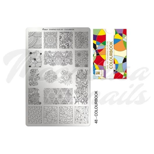 Placă de imprimare Moyra 48 Colorbook