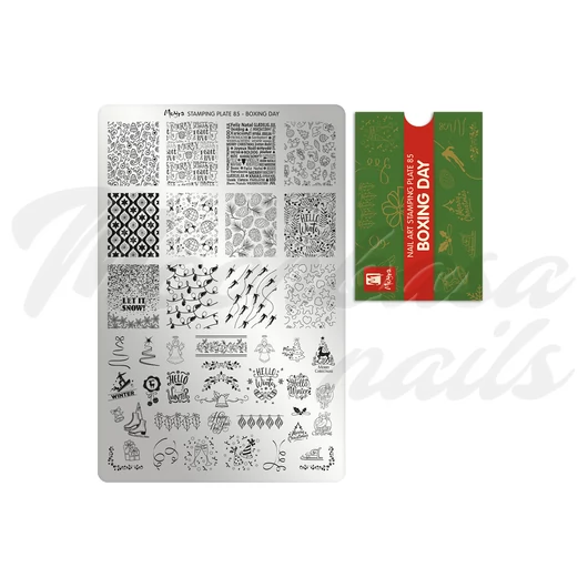 Placă de imprimare Moyra 85 Ziua de box