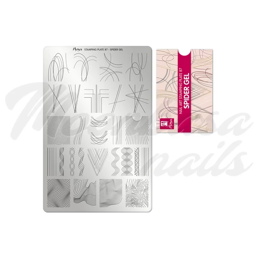 Placă de imprimare Moyra 87 Spider gel