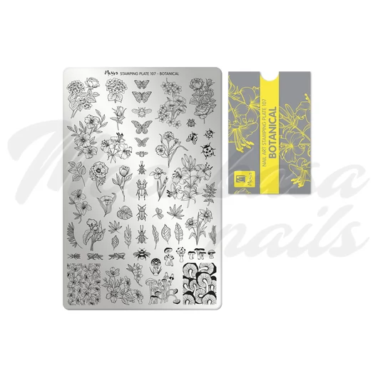 Placă de imprimare Moyra 107 Botanical