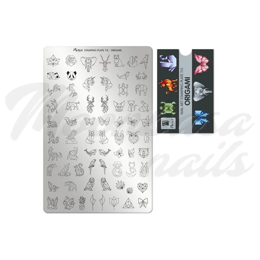 Placă de imprimare Moyra 115 Origami
