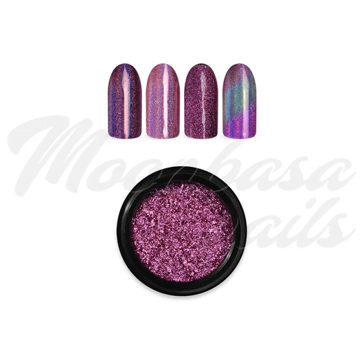 Moyra Holo Mirror powder 1g nr.2 trandafir