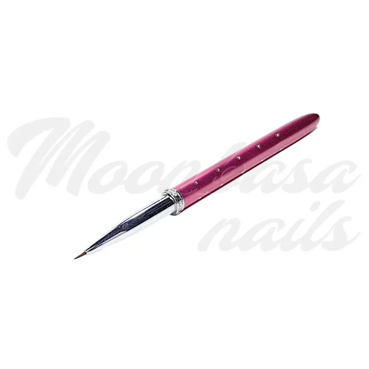 Pensula pt. decorare cu strasuri  D007-0000 roz