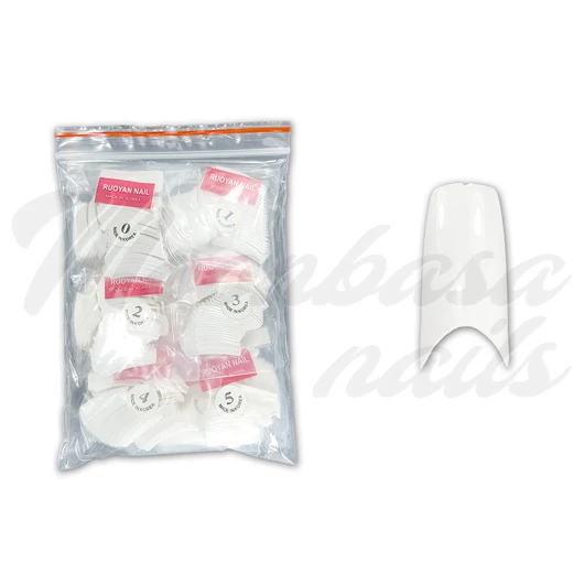 Unghii artificiale Vârful unghiilor 500db #005-W American - alb