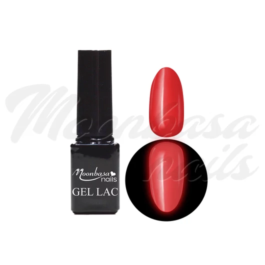 Gel lac fosforescent 5ml #643 roșu