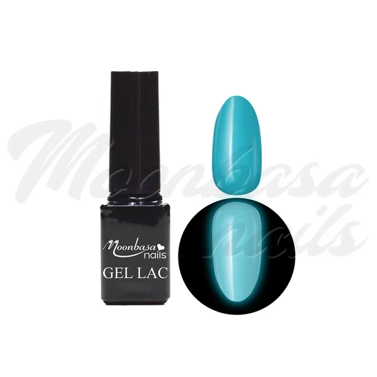 Gel lac fosforescent 5ml #644 Turcoaz ușor