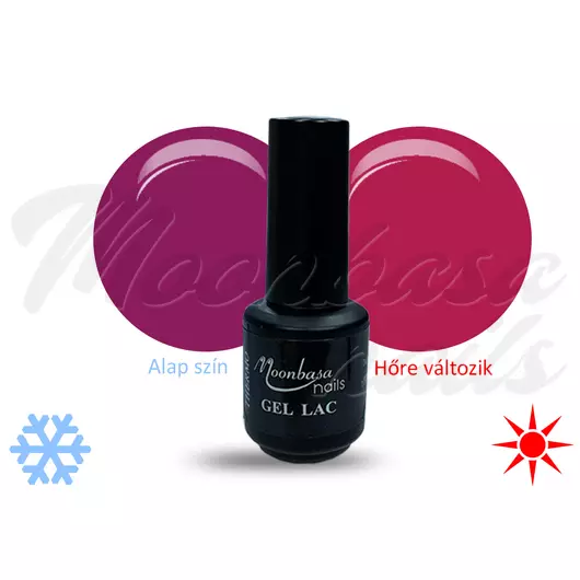 Gel lac Thermo 5ml #411 Vinete visiniu ușor visiniu